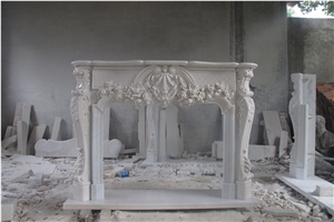 Marble Fireplace Mantel Surround Hearth Customize