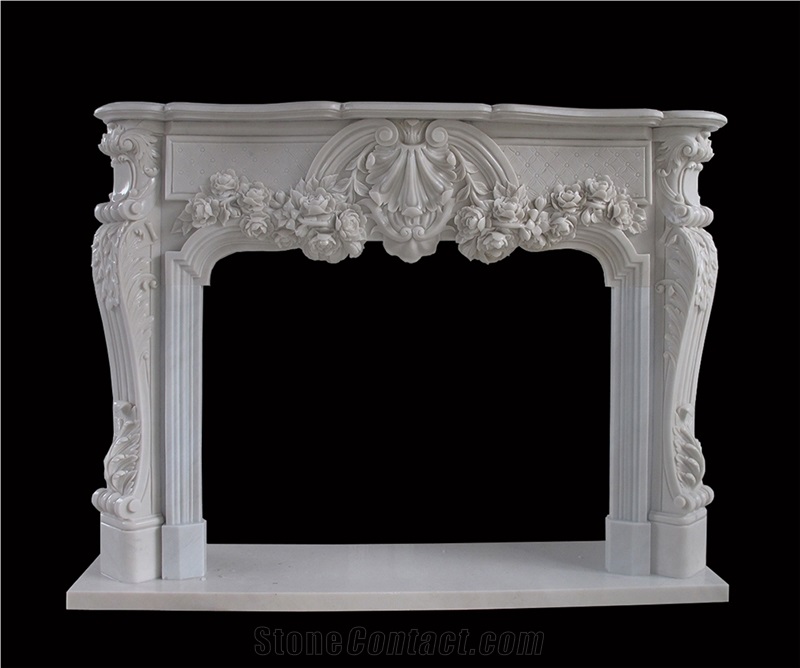 Marble Fireplace Mantel Surround Hearth Customize