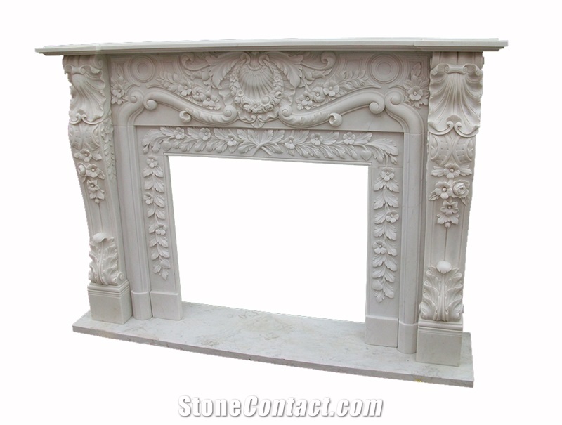 Marble Fireplace Mantel Surround Hearth Customize
