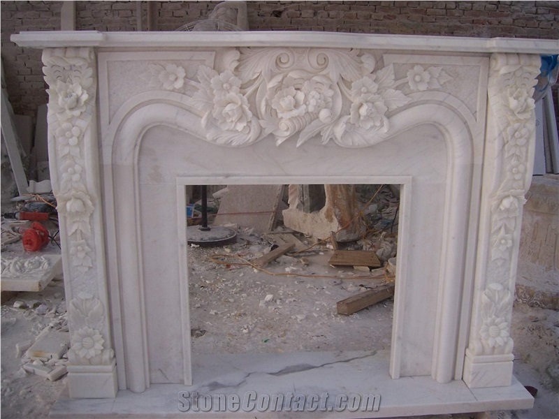 Marble Fireplace Mantel Surround Hearth Customize
