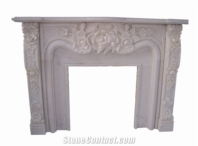 Marble Fireplace Mantel Surround Hearth Customize