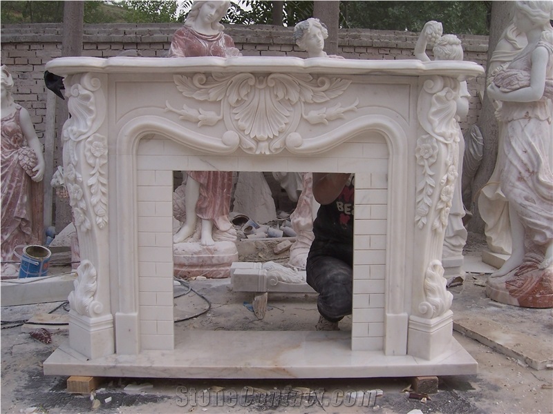 Marble Fireplace Mantel Surround Hearth Customize