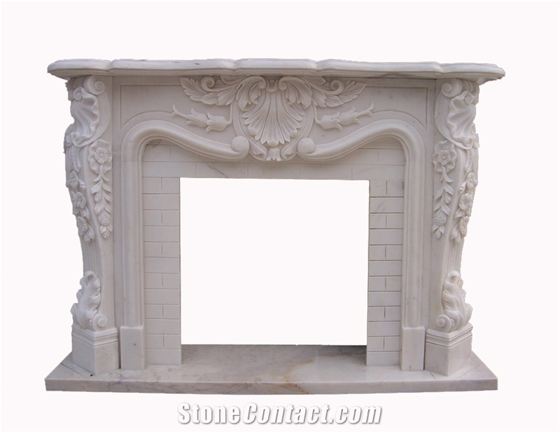 Marble Fireplace Mantel Surround Hearth Customize
