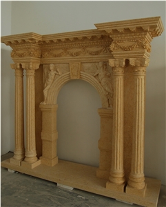 Marble Fireplace Mantel Surround Hearth Customize