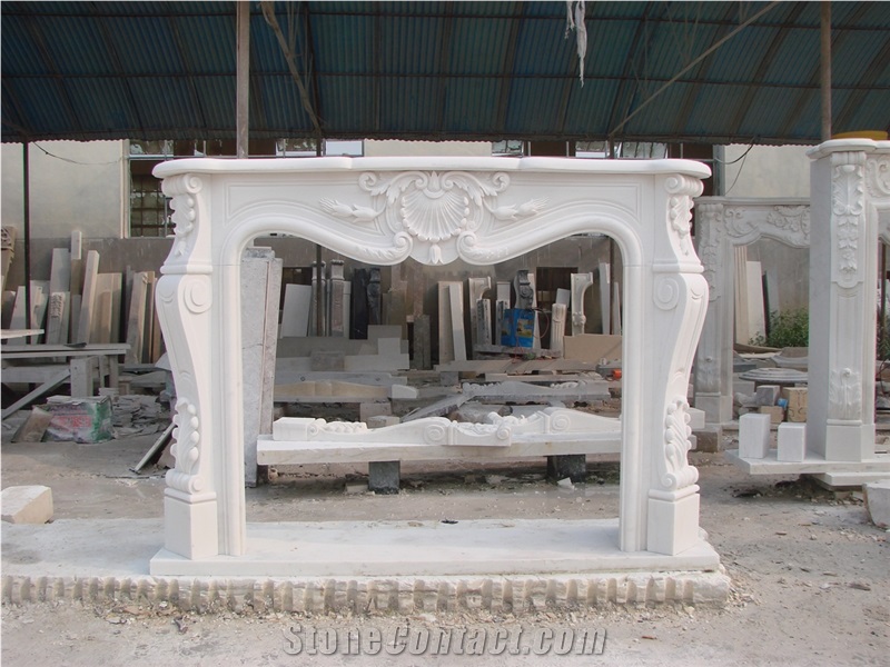 Marble Fireplace Mantel Surround Hearth Customize