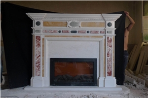 Marble Fireplace Mantel Surround Hearth Customize