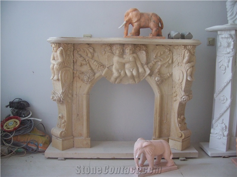 Marble Fireplace Mantel Surround Hearth Customize