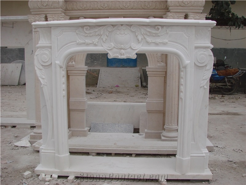 Marble Fireplace Mantel Surround Hearth Customize