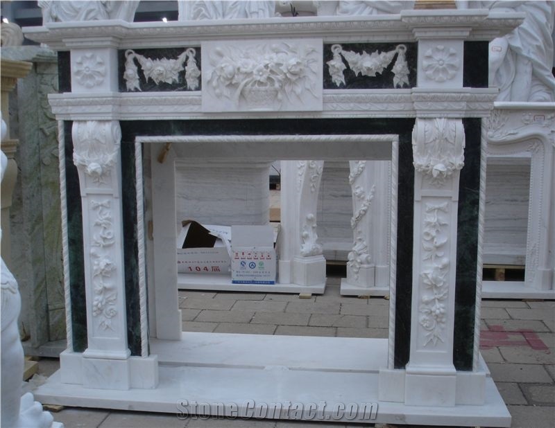 Marble Fireplace Mantel Surround Hearth Customize
