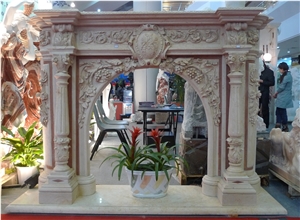 Marble Fireplace Mantel Surround Hearth Customize