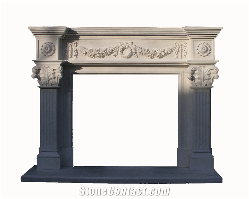 Marble Fireplace Mantel Surround Hearth Customize