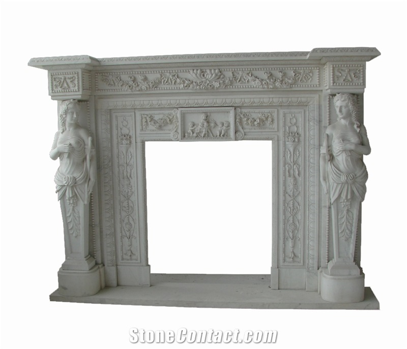 Marble Fireplace Mantel Surround Hearth Customize