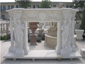 Marble Fireplace Mantel Surround Hearth Customize