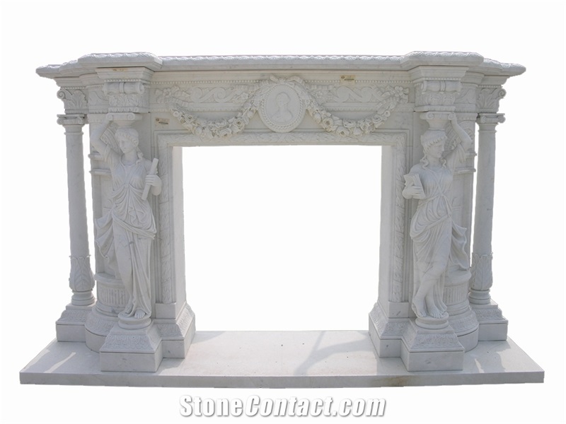 Marble Fireplace Mantel Surround Hearth Customize