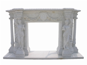 Marble Fireplace Mantel Surround Hearth Customize