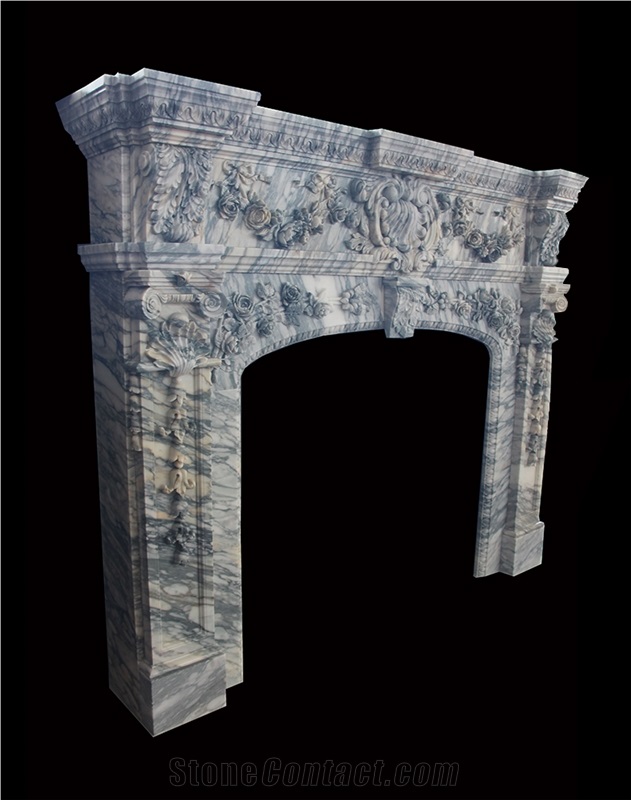 Marble Fireplace Mantel Surround Hearth Customize