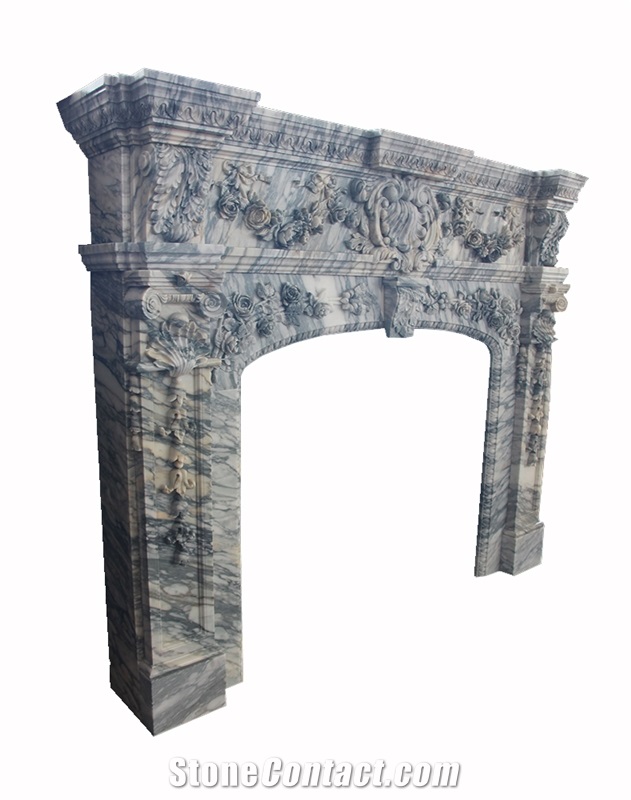 Marble Fireplace Mantel Surround Hearth Customize
