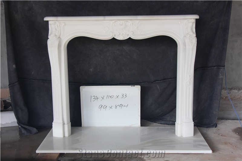 Marble Fireplace Mantel Surround Hearth Customize
