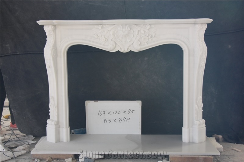 Marble Fireplace Mantel Surround Hearth Customize