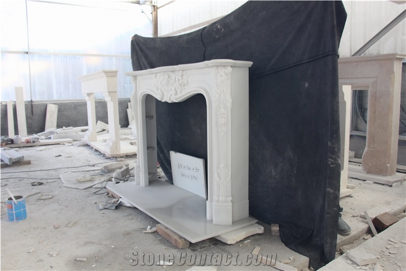 Marble Fireplace Mantel Surround Hearth Customize