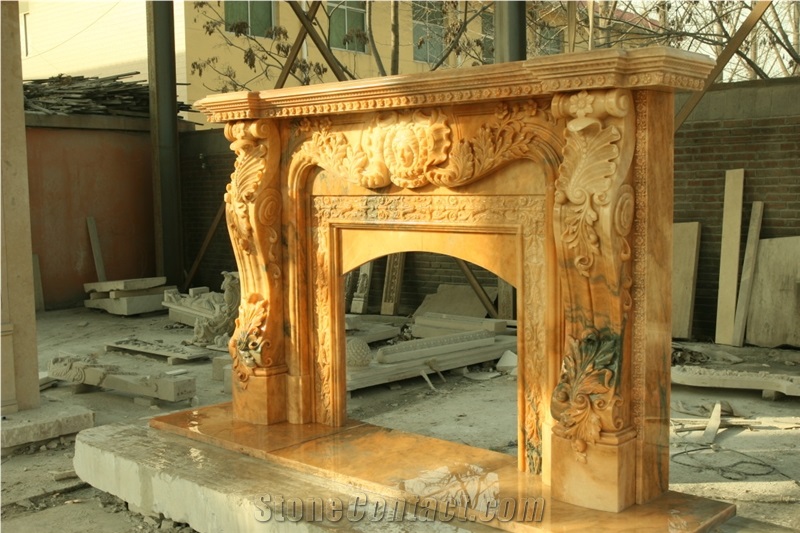 Marble Fireplace Mantel Surround Hearth Customize