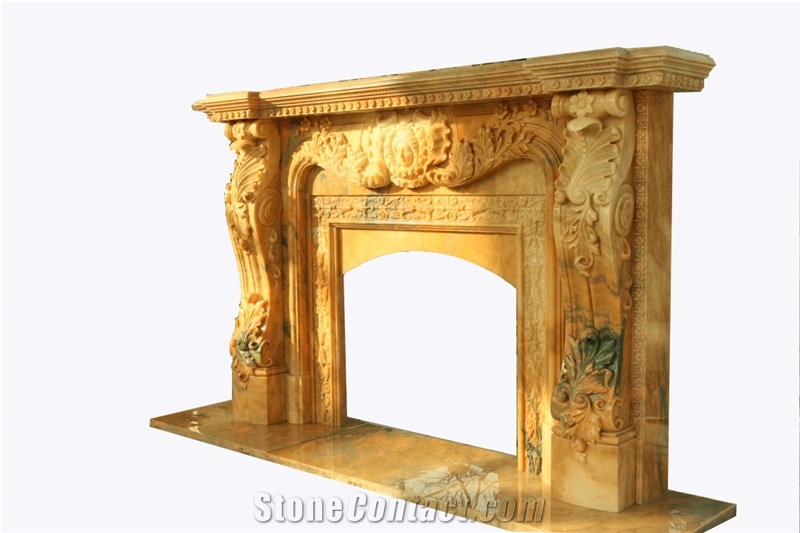 Marble Fireplace Mantel Surround Hearth Customize