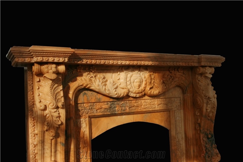 Marble Fireplace Mantel Surround Hearth Customize