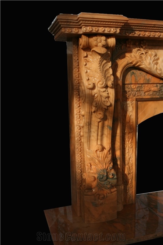 Marble Fireplace Mantel Surround Hearth Customize