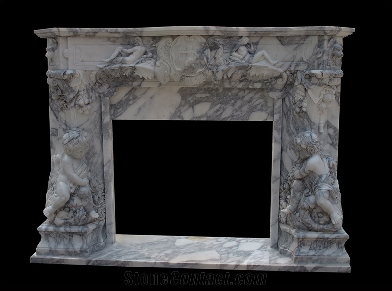 Marble Fireplace Mantel Surround Hearth Customize