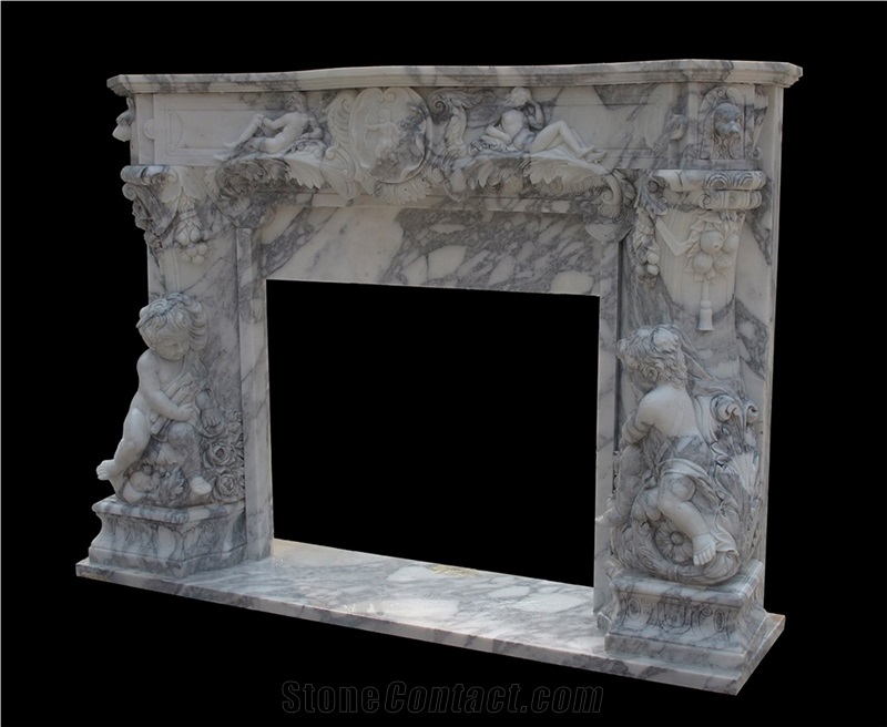 Marble Fireplace Mantel Surround Hearth Customize