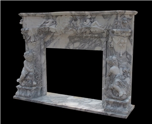 Marble Fireplace Mantel Surround Hearth Customize