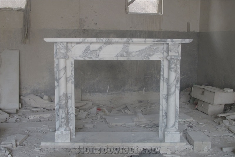 Marble Fireplace Mantel Surround Hearth Customize