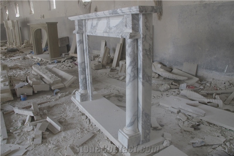 Marble Fireplace Mantel Surround Hearth Customize