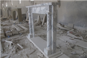Marble Fireplace Mantel Surround Hearth Customize