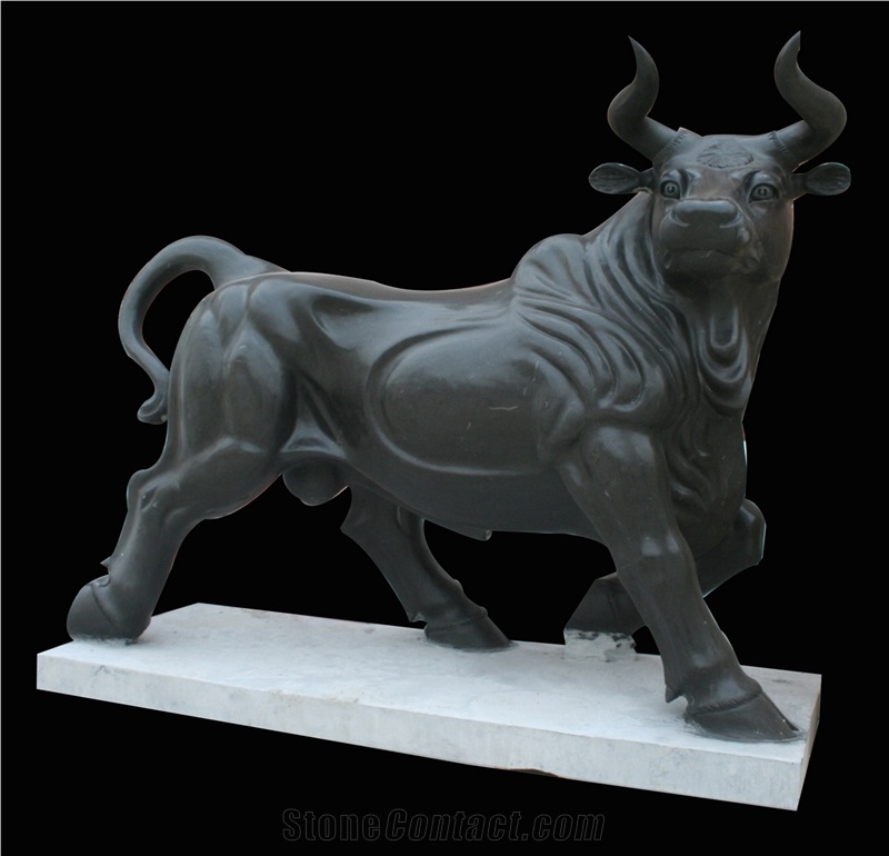 Marble Guardian Lion Guard Statue Animal Sculpture