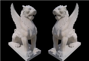 Marble Swan Statue Animal Sculpture Custom-Made