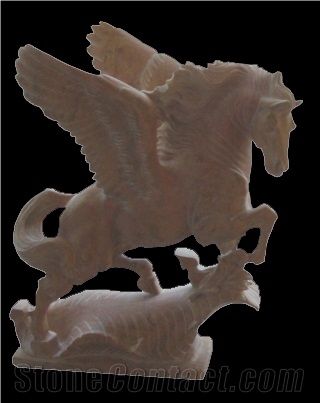 Marble Unicorn Statue Animal Sculpture Custom-Made