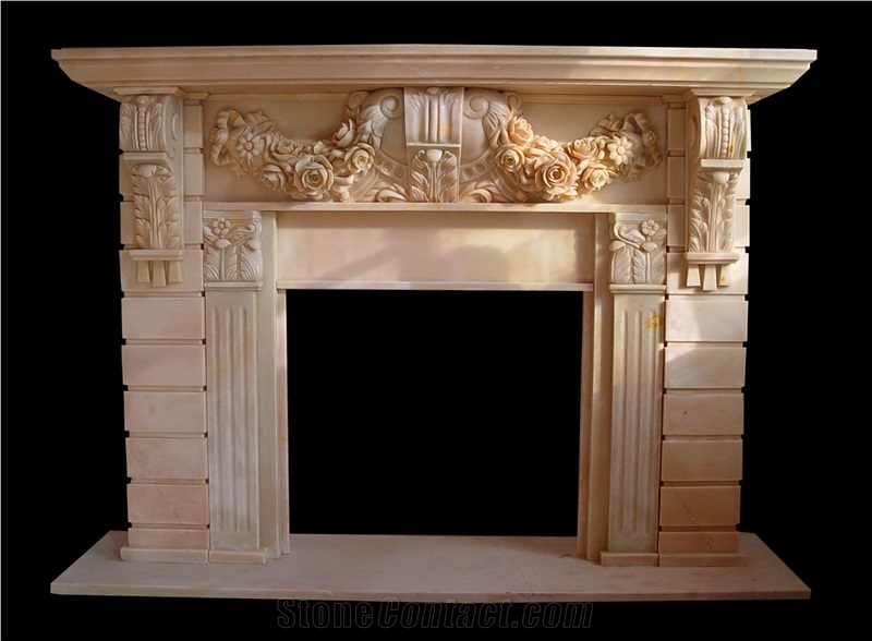 Stone Fireplace Mantel Surround Hearth Customize