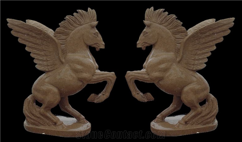 Stone Guardian Lion Guard Statue Animal Sculpture