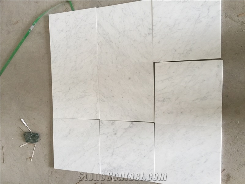 Carrara C White Marble Imperial Marble Tiles