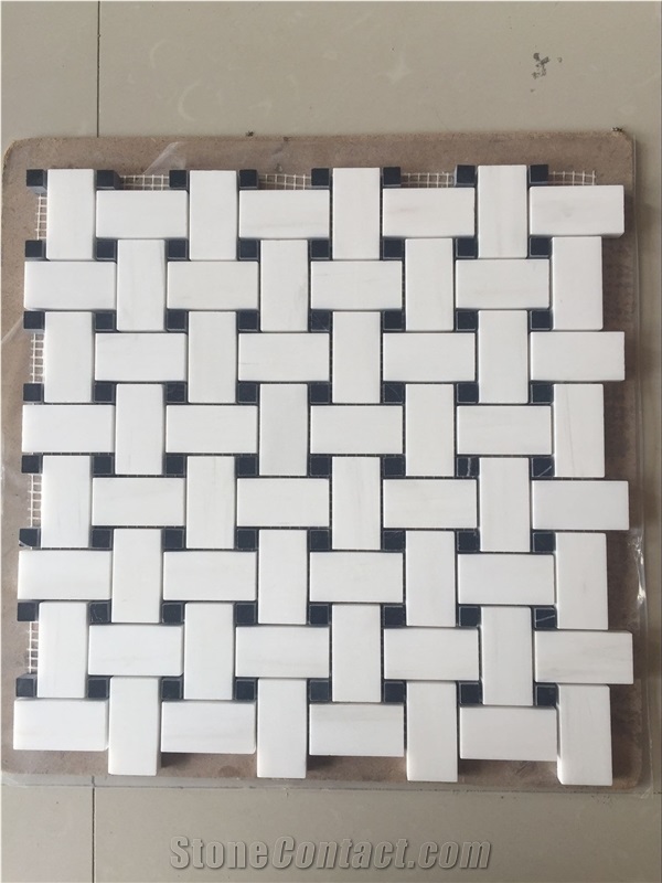 Dolomite 4.8cm Marble Hexagon Floor Mosaic