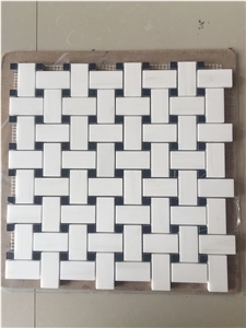 Dolomite 4.8cm Marble Hexagon Floor Mosaic