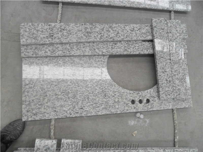 Tiger Skin White Granite Bath Tops, Vanity Tops