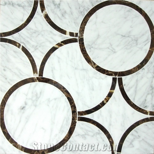 Waterjet Marble Customized Design Pattern Mosaic