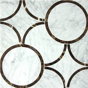 Waterjet Marble Customized Design Pattern Mosaic
