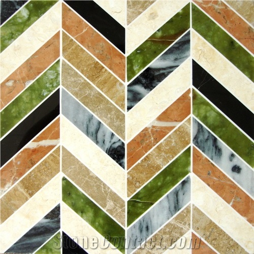 Waterjet Pattern Kitchen Backsplash Mosaic