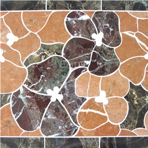 Waterjet Pattern Kitchen Backsplash Mosaic