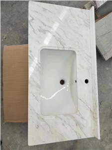 White Marble Kitchen Island Tops,Desk Tops