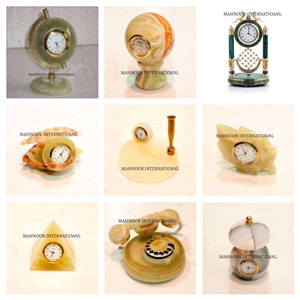 Onyx Table Clocks