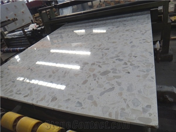 White Artificial Marble Tiles